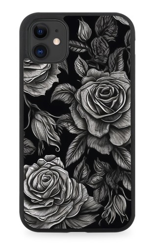 Gothic black roses rubber - gothic,