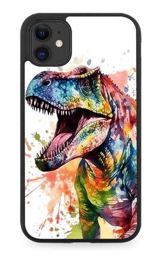 Colourful dinosaur rubber - colourful,