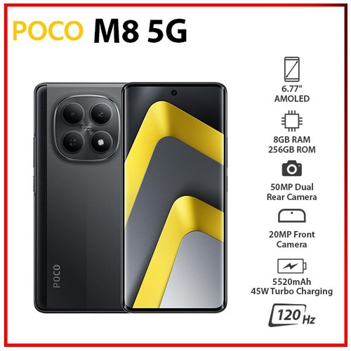 Xiaomi poco 8gb 256gb - xiaomi, 5g