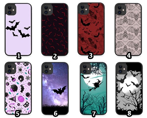 Bats rubber phone case - bats,