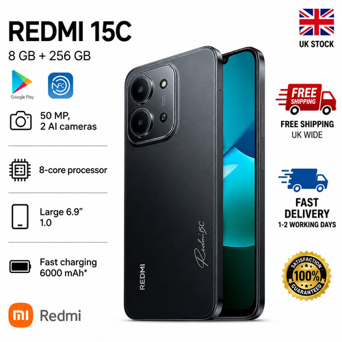 Xiaomi redmi 15c 8gb ram - 15c, 256gb