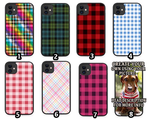 Flannel rubber phone - rubber, case
