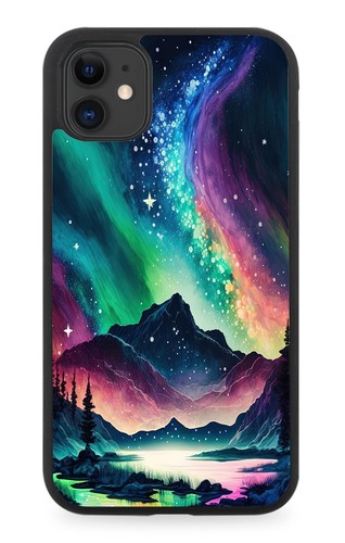 Colourful northern lights - colourful,