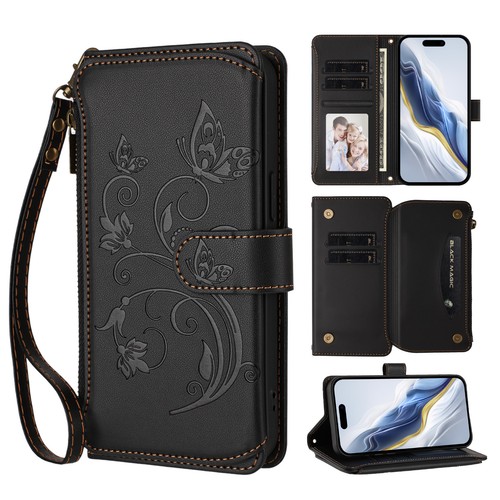 Zip wallet case purse - zip, leather